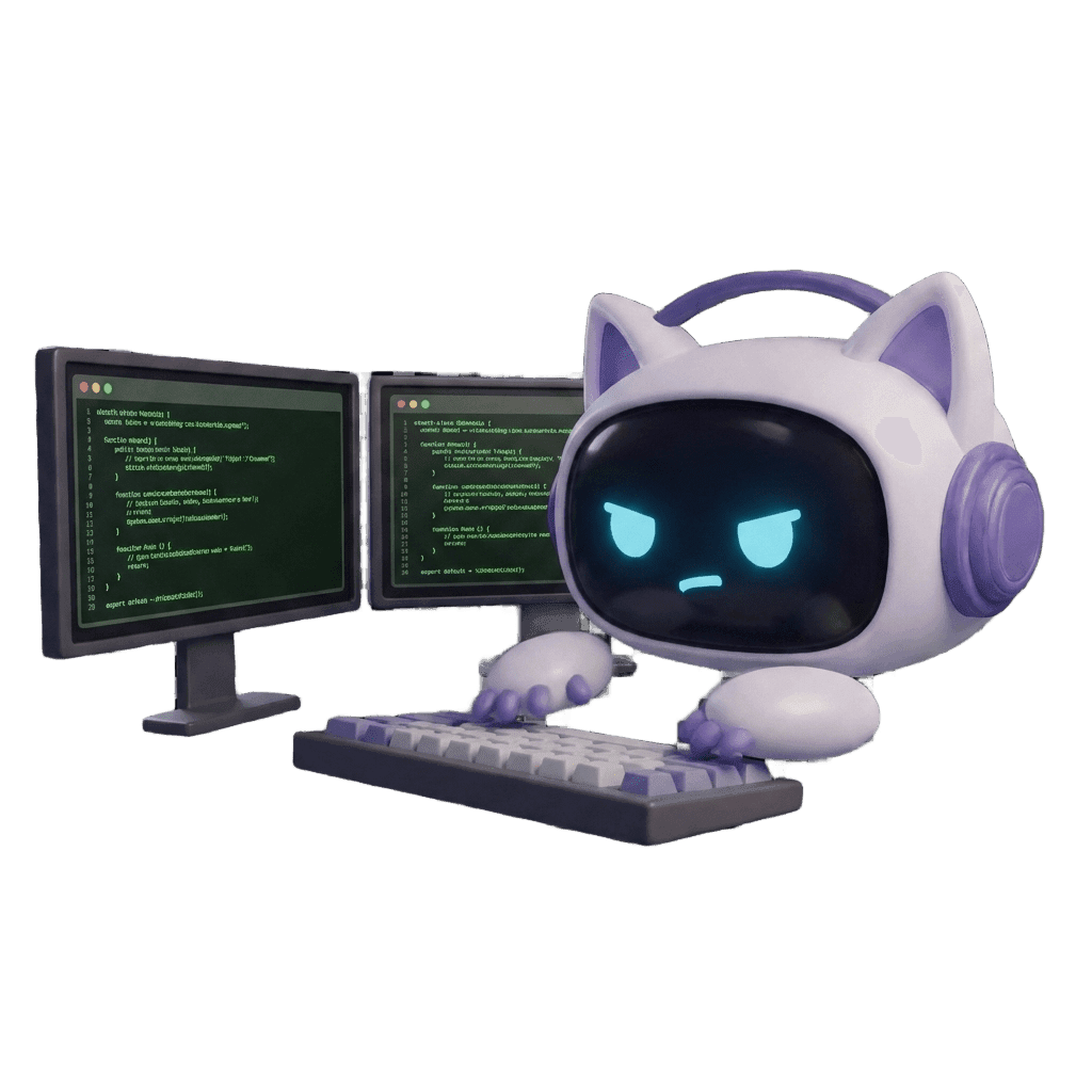 Nobie coding on laptop